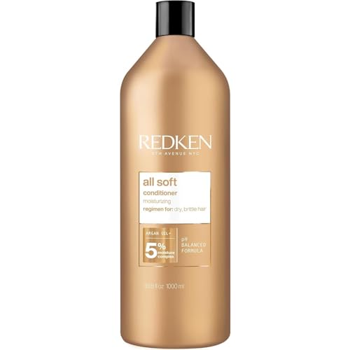 REDKEN All Soft Conditioner, for Dry Hair, Argan Oil, Intense Softness and Shine