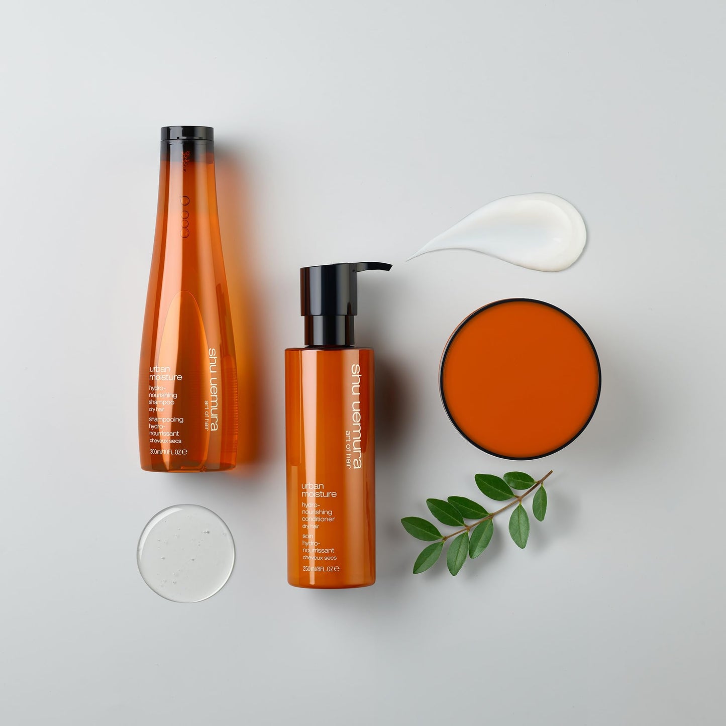 Shu Uemura, Hydro-Nourishing Conditioner Urban Moisture, Dry Hair, Enriched with Moringa Oil, Hydrates & Protects, 250 ml
