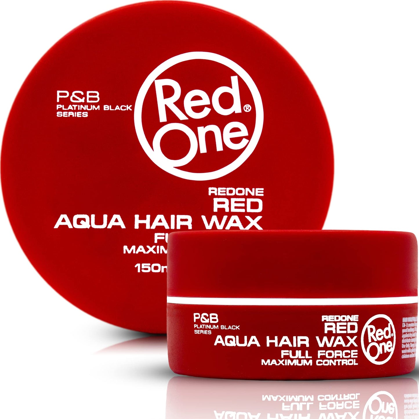 RedOne Hair Styling Aqua Wax Red 150 ml | Edge Control Gel Ultra Hold Scent Men & Women Maximum
