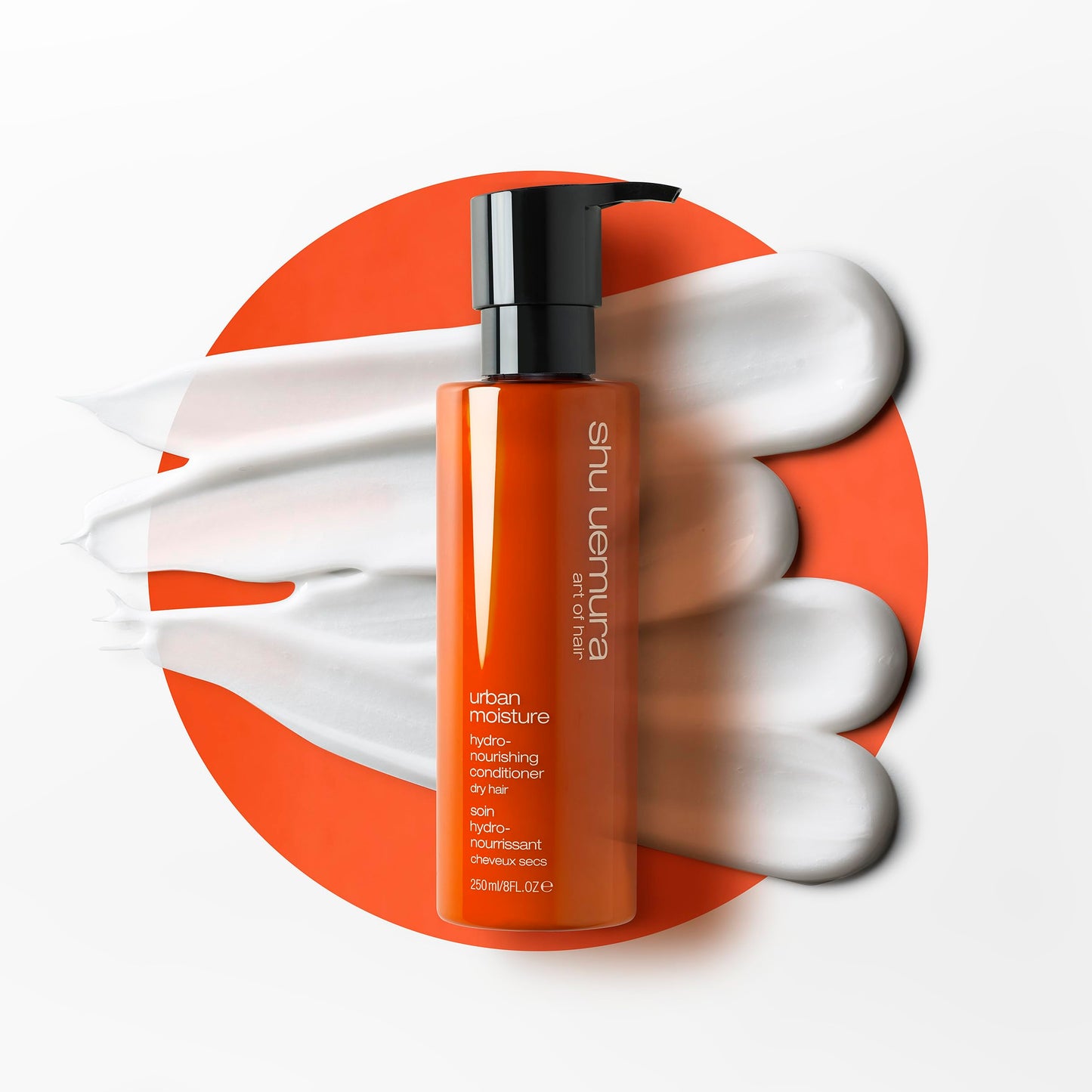 Shu Uemura, Hydro-Nourishing Conditioner Urban Moisture, Dry Hair, Enriched with Moringa Oil, Hydrates & Protects, 250 ml