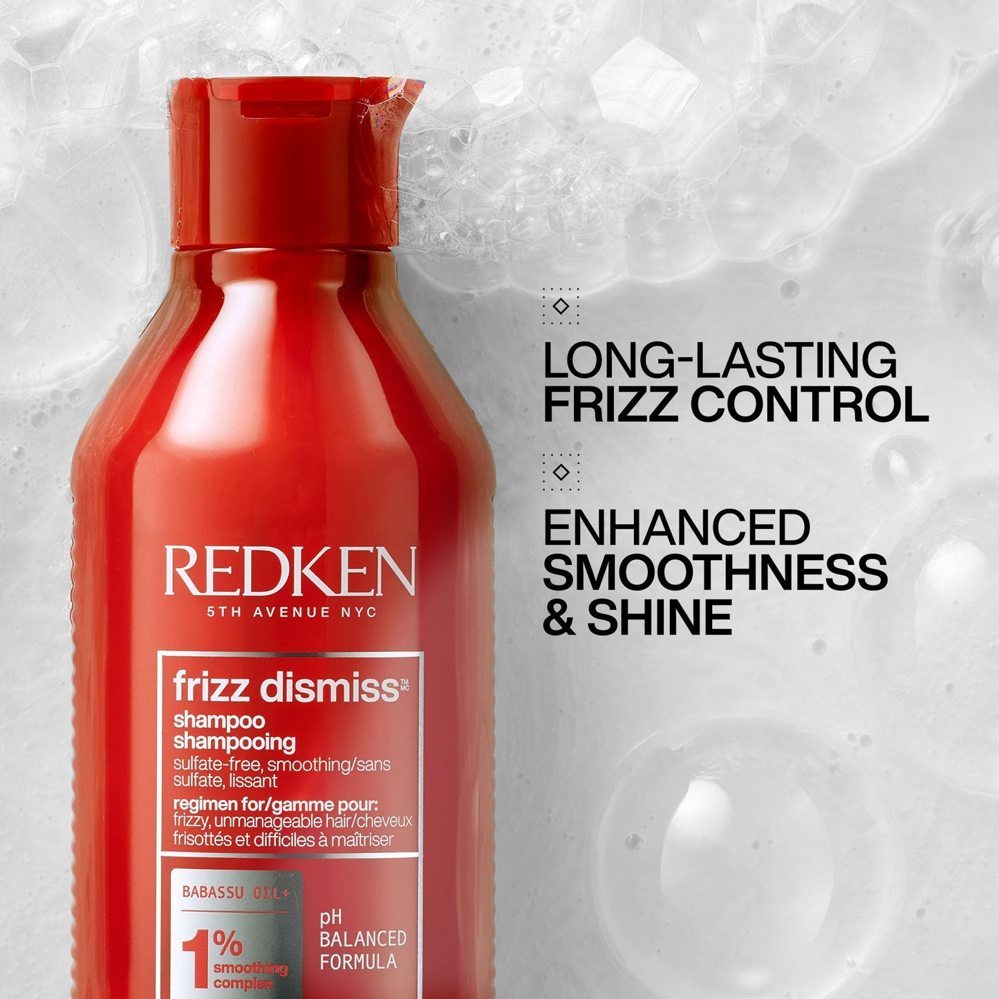 Redken Frizz Dismiss Shampoo-NP For Unisex 33.8 oz Shampoo