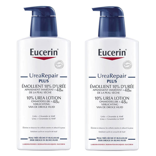 Eucerin Complete Repair Emollient – 10% Urea Repairing Set of 2