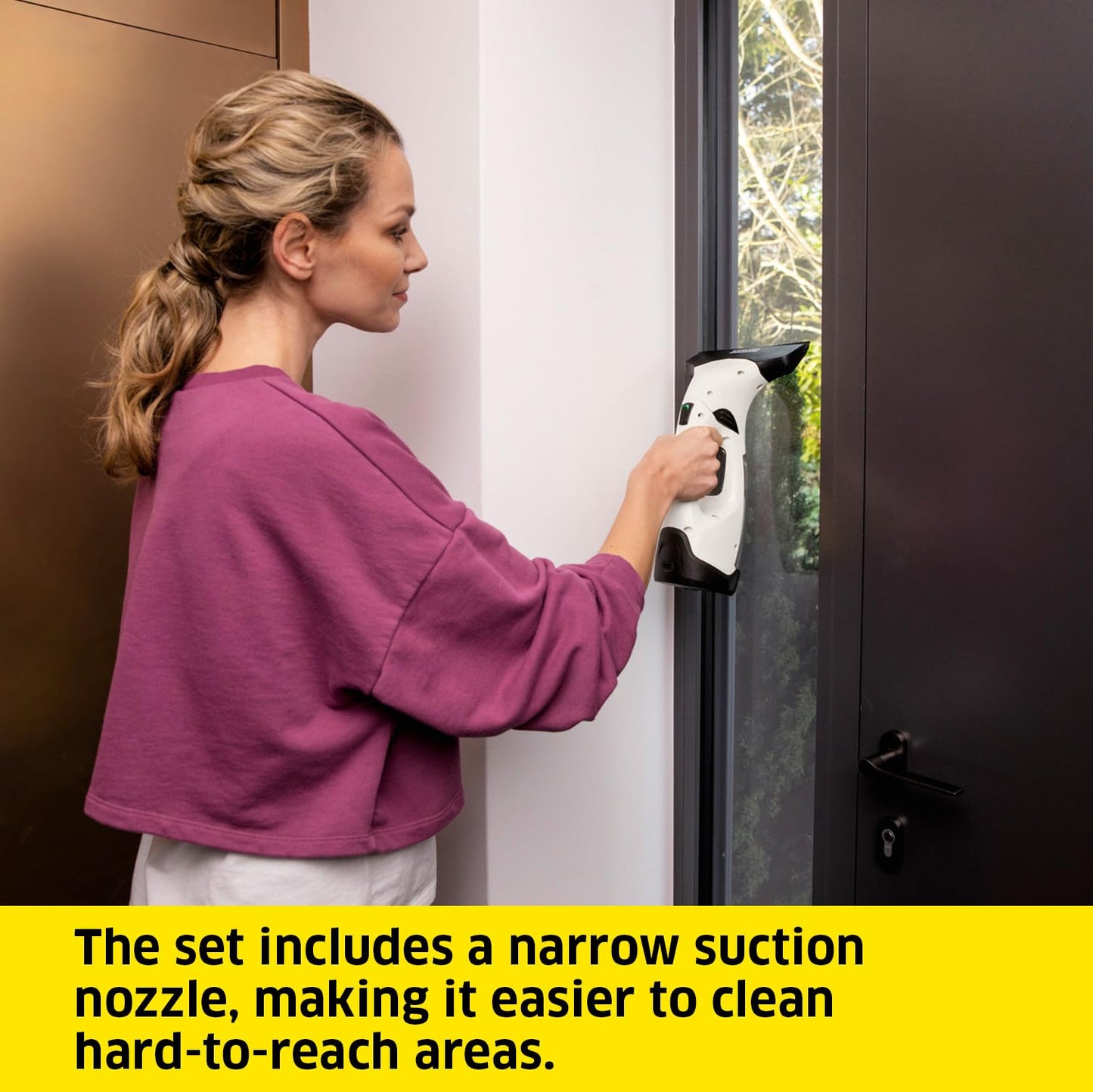 Kärcher Window Vac WV 2 Plus N, Battery Running Time